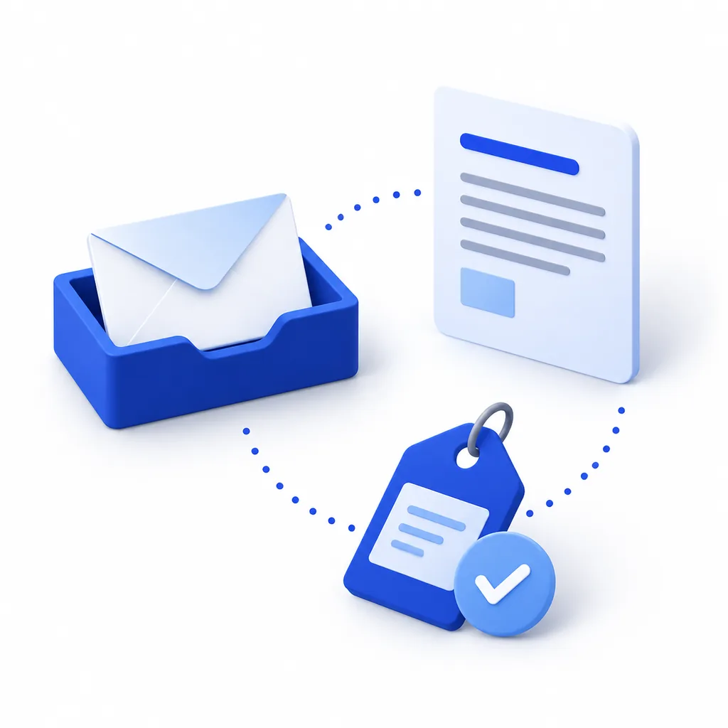 Inquiry-to-quote workflow illustration